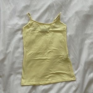 Forever 21 yellow tank top